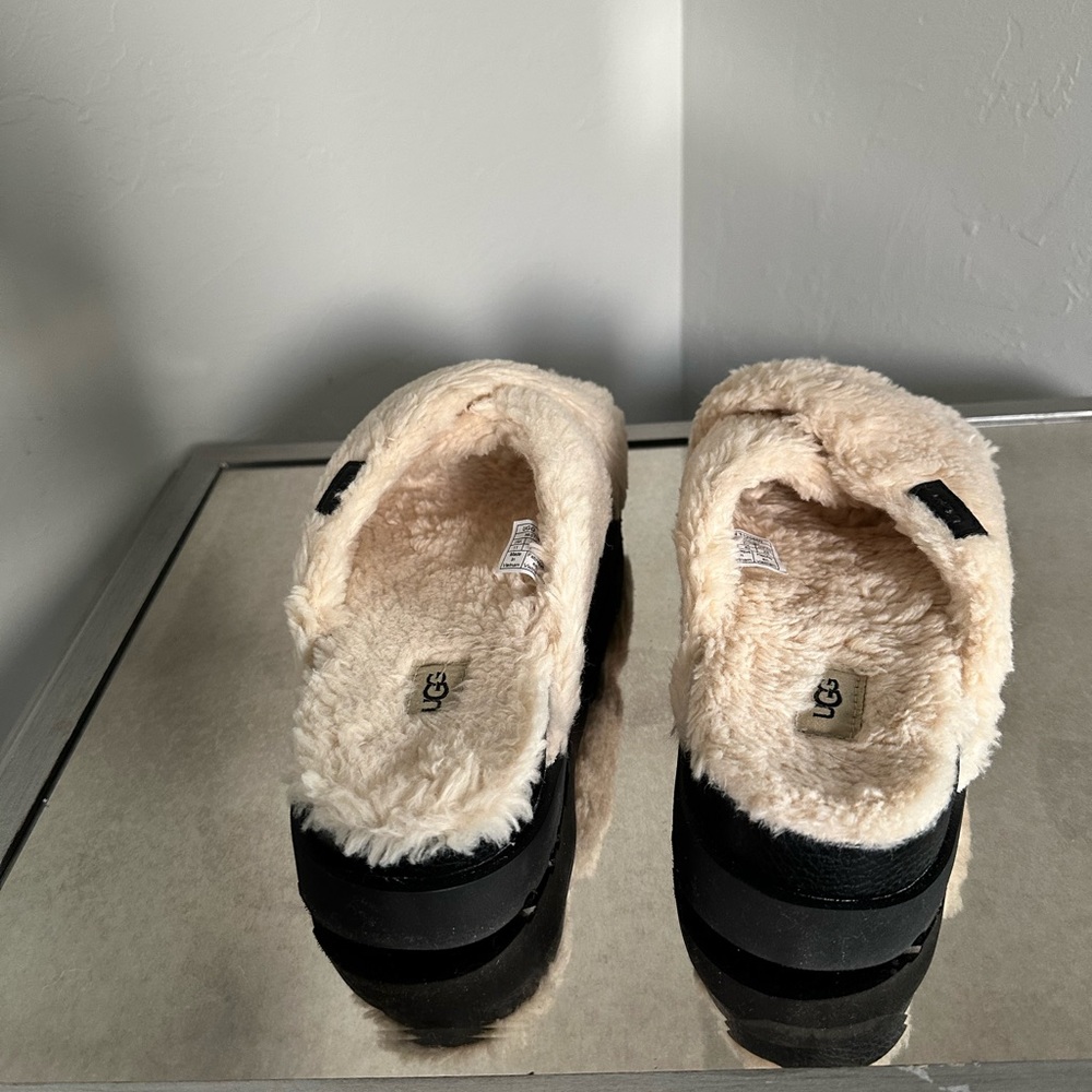 UGG plush slippers